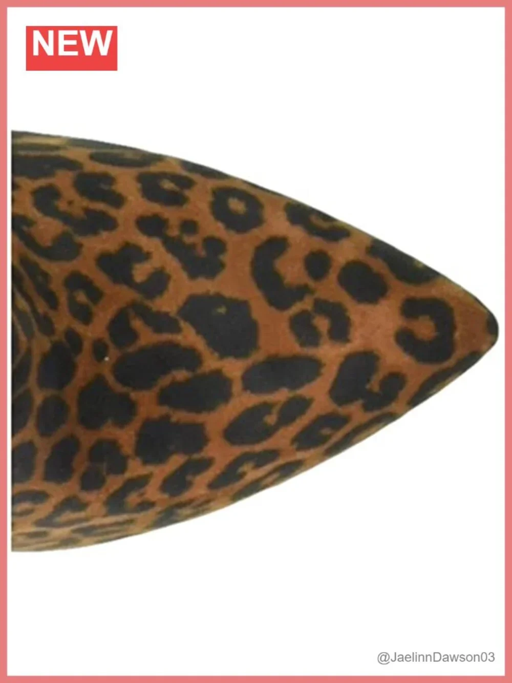 Womens Over-the-Knee Boots Pointed Toe Block Heel Zip Animal Print